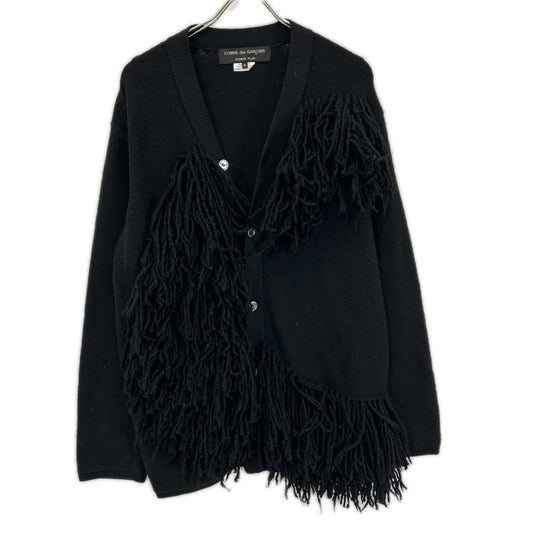 COMMEdesGARCONS HOMME PLUS 23' Fringe Cardigan Wool Size M