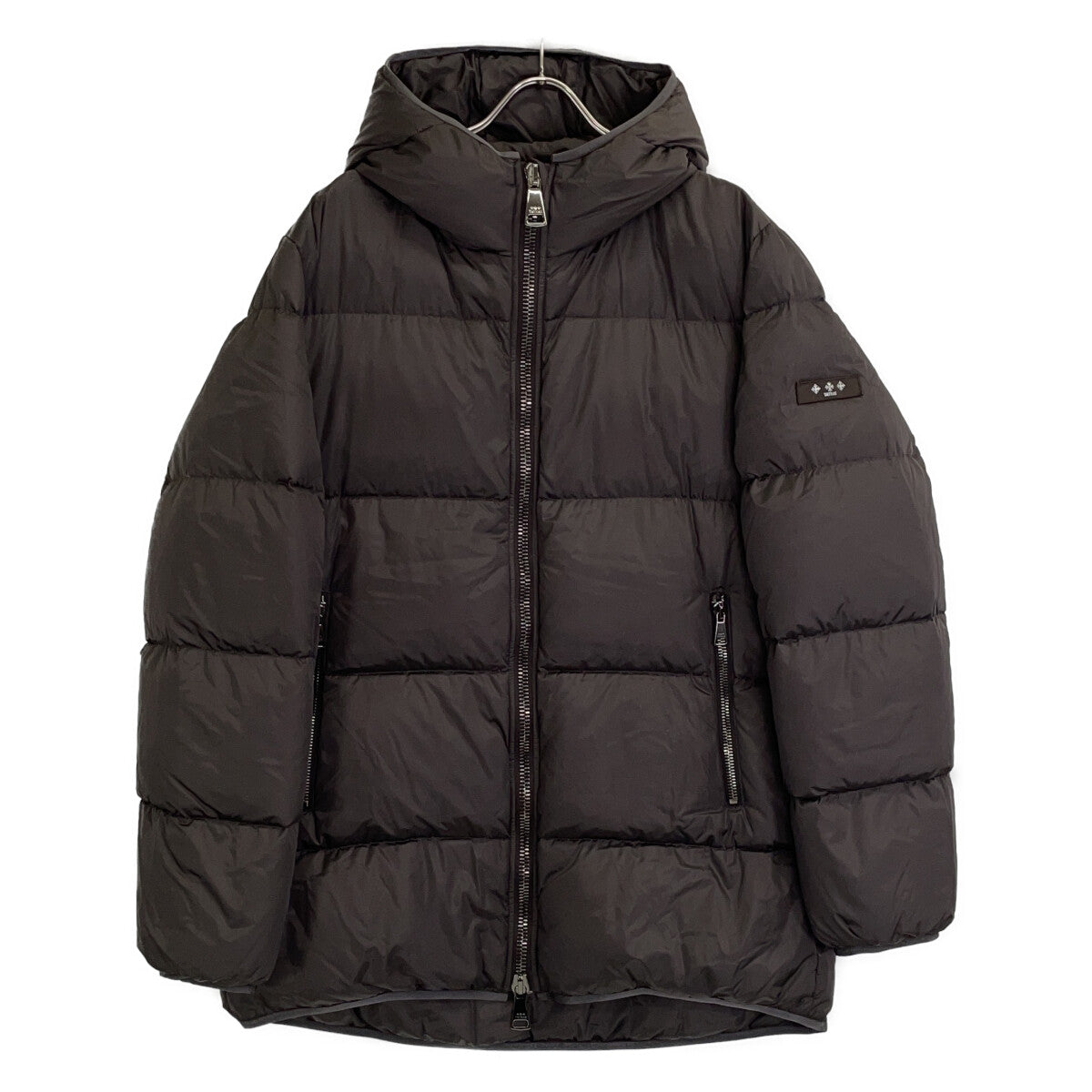 TATRAS FAEDO Hooded Down Jacket Dark Brown Size 06