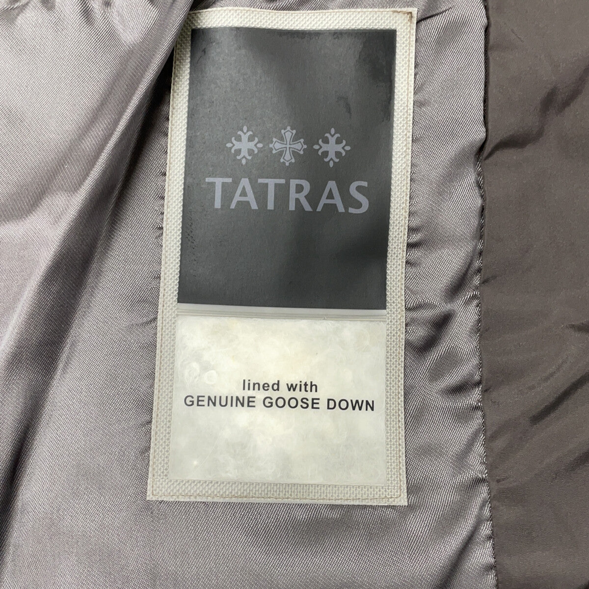 TATRAS FAEDO Hooded Down Jacket Dark Brown Size 06
