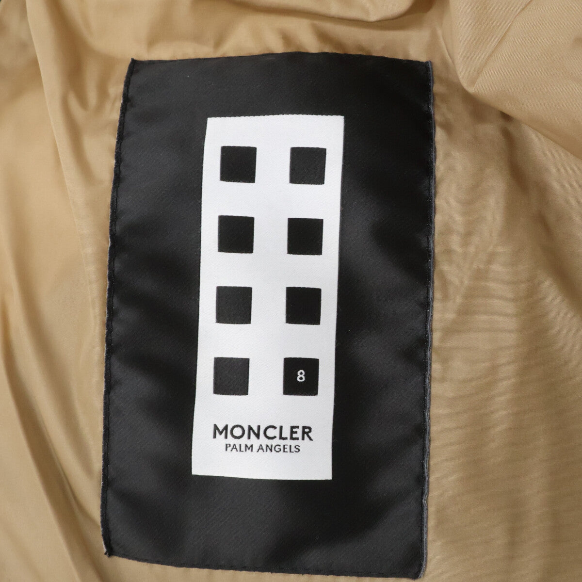 MONCLER x Palm Angels RODMAN Down Jacket Black Size 2