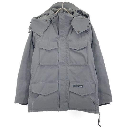 CANADA GOOSE Kamloops Hooded Down Jacket Graphite Size S/P