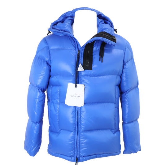 MONCLER GUITRY Down Jacket Blue Size 0