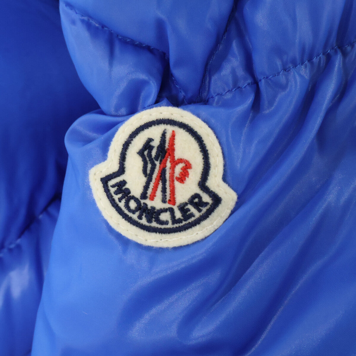 MONCLER GUITRY Down Jacket Blue Size 0