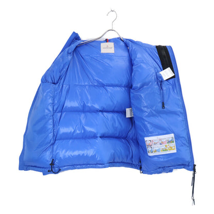 MONCLER GUITRY Down Jacket Blue Size 0