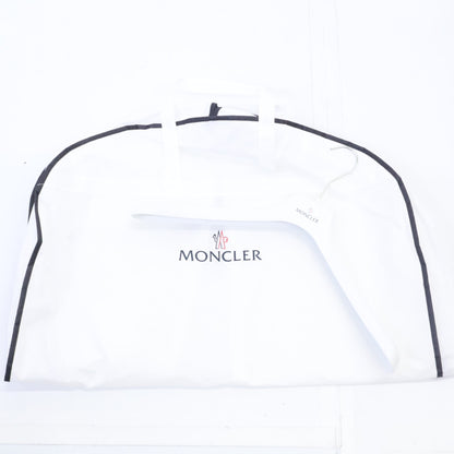MONCLER LEO Sheepskin Trim Boa Down Jacket Black Size 1