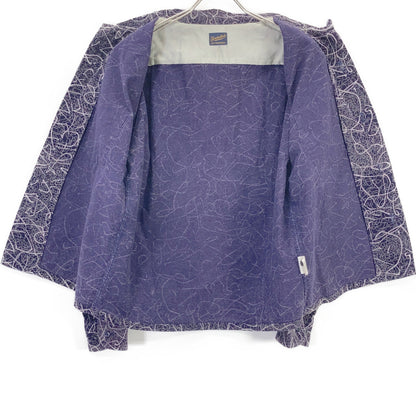 TENDERLOIN Purple Corduroy Patterned Sleeve Shirt Size XS