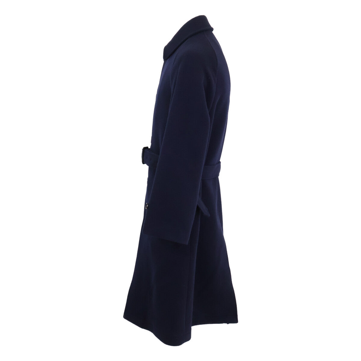 RalphLauren PURPLE LABEL Cashmere Wool Coat Navy Size 36