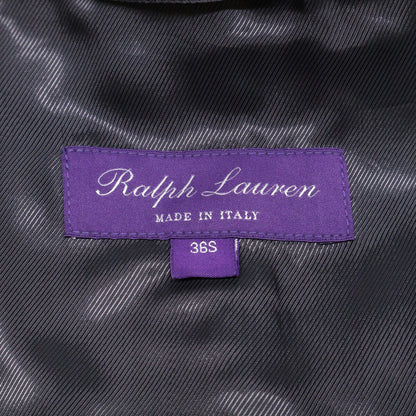 RalphLauren PURPLE LABEL Cashmere Wool Coat Navy Size 36