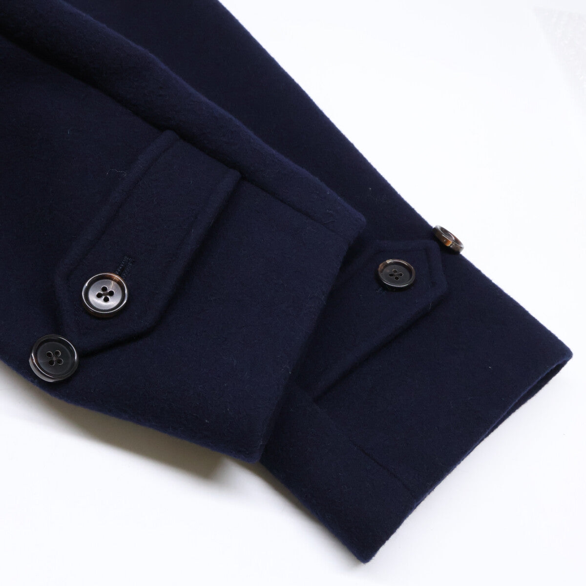 RalphLauren PURPLE LABEL Cashmere Wool Coat Navy Size 36
