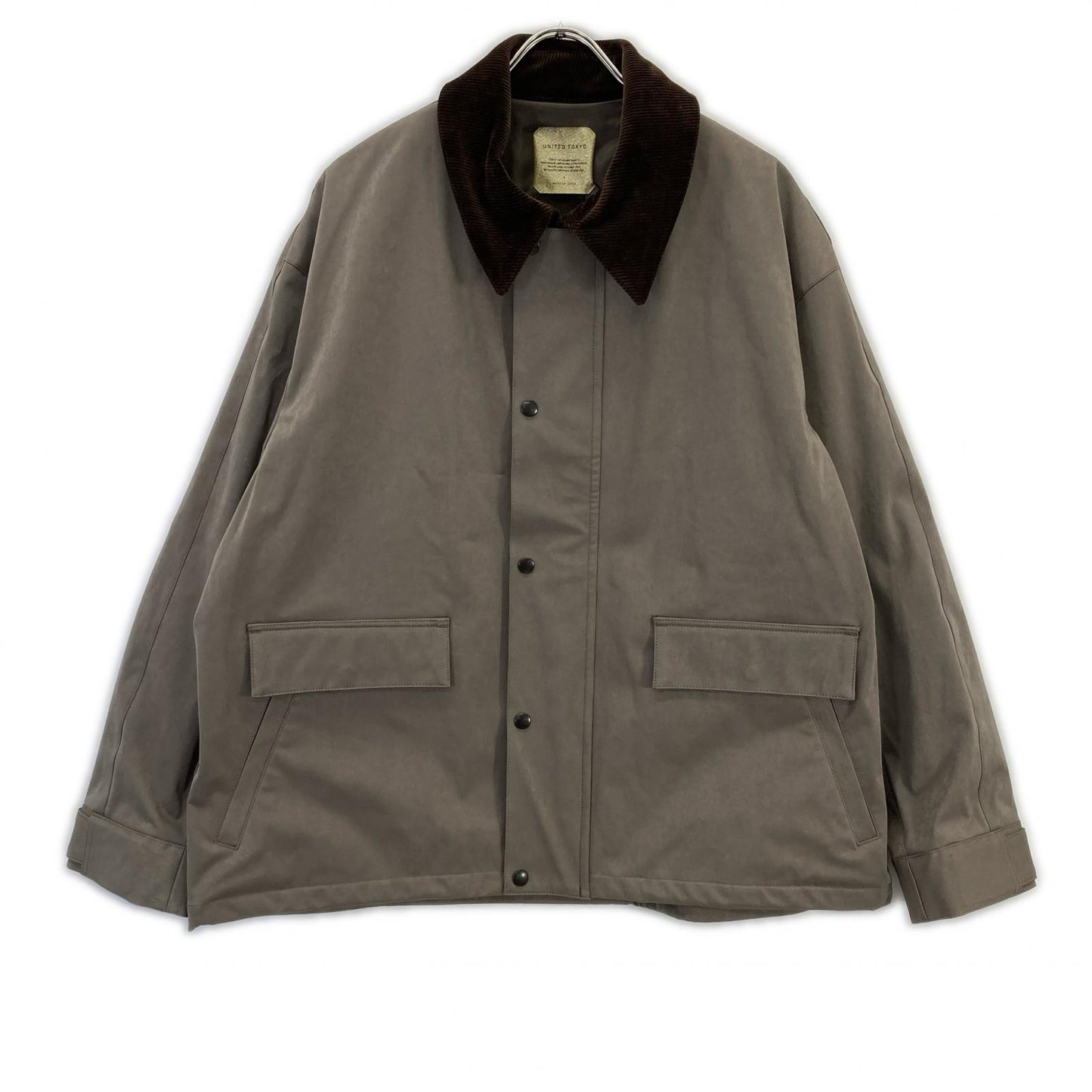 UNITED TOKYO Beige Hunting Blouson Jacket Size L