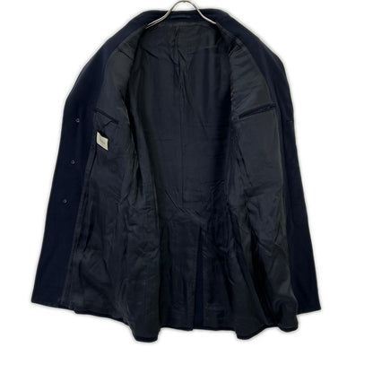 GUCCI 397U82 482PF0 Wool Overcoat Navy Coat Size 48C