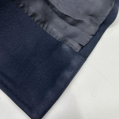 GUCCI 397U82 482PF0 Wool Overcoat Navy Coat Size 48C