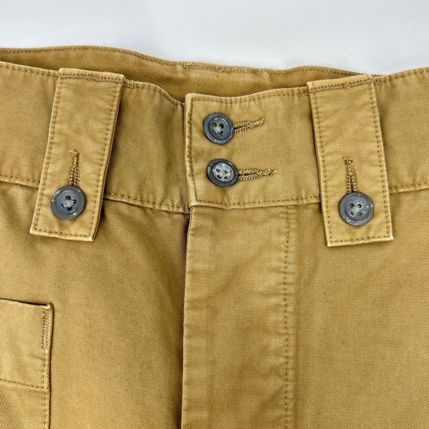 RRL Beige Military Shorts Size 29