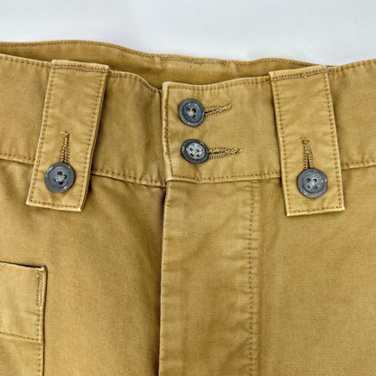 RRL Beige Military Shorts Size 29