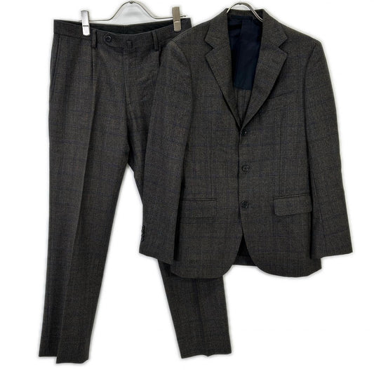 UNITED ARROWS Brown Wool 2-Piece Suit Size 46