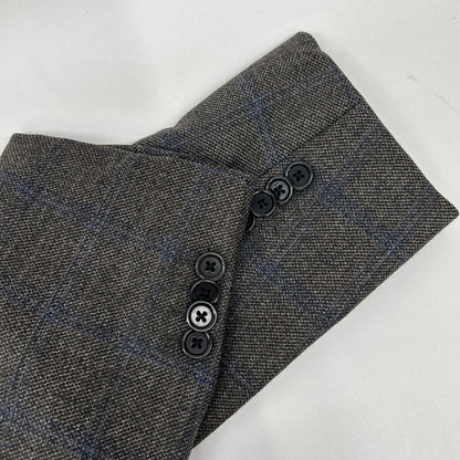 UNITED ARROWS Brown Wool 2-Piece Suit Size 46