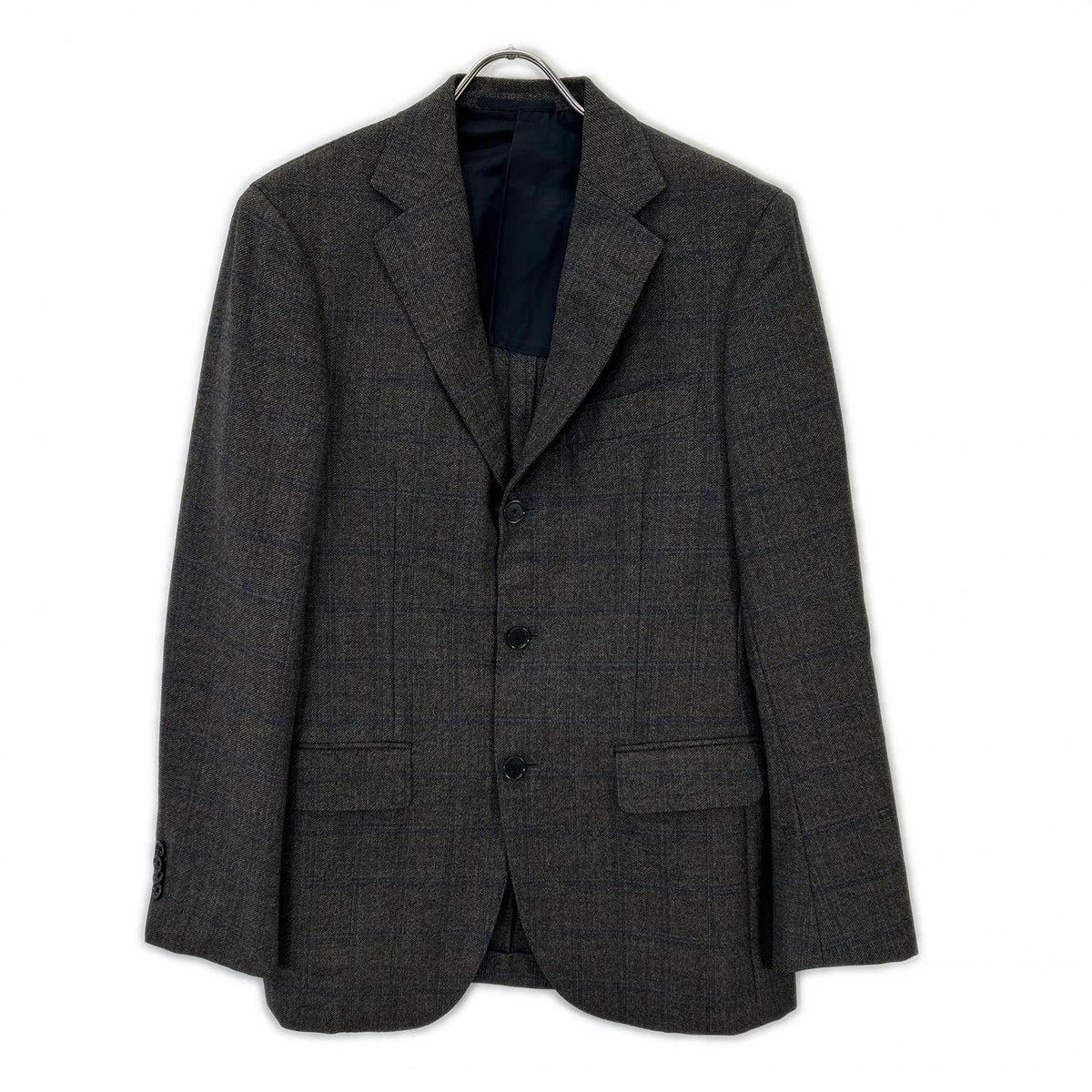 UNITED ARROWS Brown Wool 2-Piece Suit Size 46