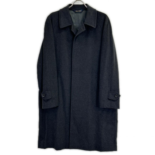 BrooksBrothers Gray Cashmere Bal Collar Coat Size 38