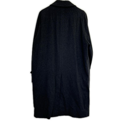 BrooksBrothers Gray Cashmere Bal Collar Coat Size 38