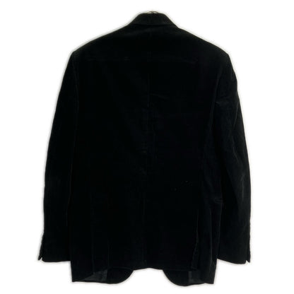 POLO RALPH LAUREN Black Corduroy 2B Jacket Size 40
