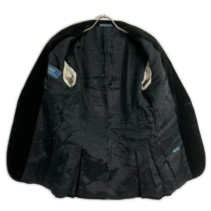 POLO RALPH LAUREN Black Corduroy 2B Jacket Size 40