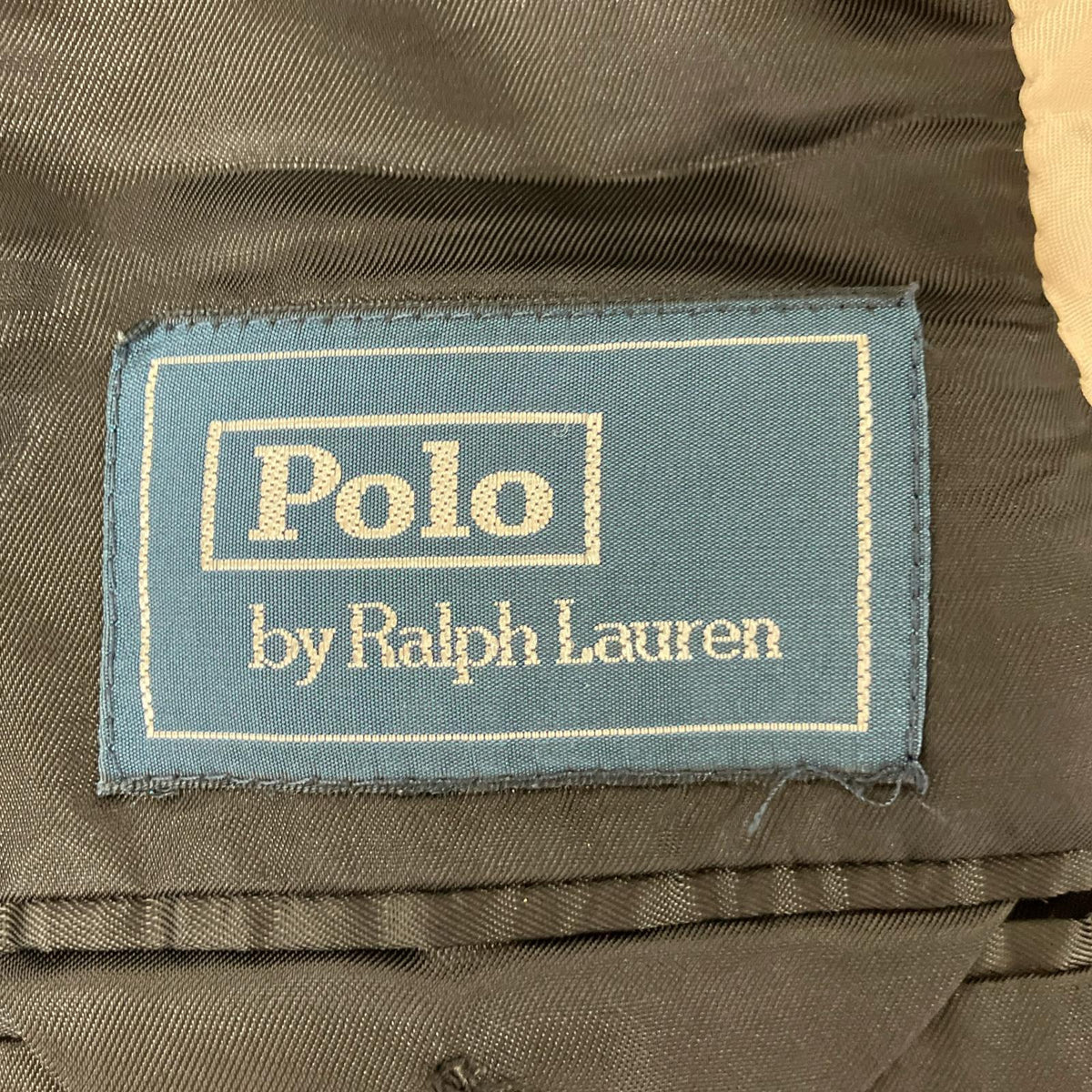 POLO RALPH LAUREN Black Corduroy 2B Jacket Size 40
