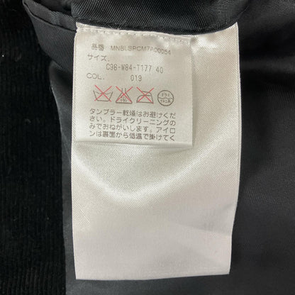 POLO RALPH LAUREN Black Corduroy 2B Jacket Size 40