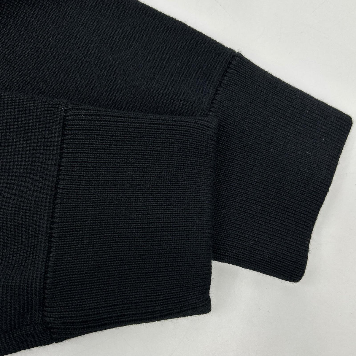 MONCLER 2025 CARDIGAN TRICOT Knit/Nylon Jacket Black Size L