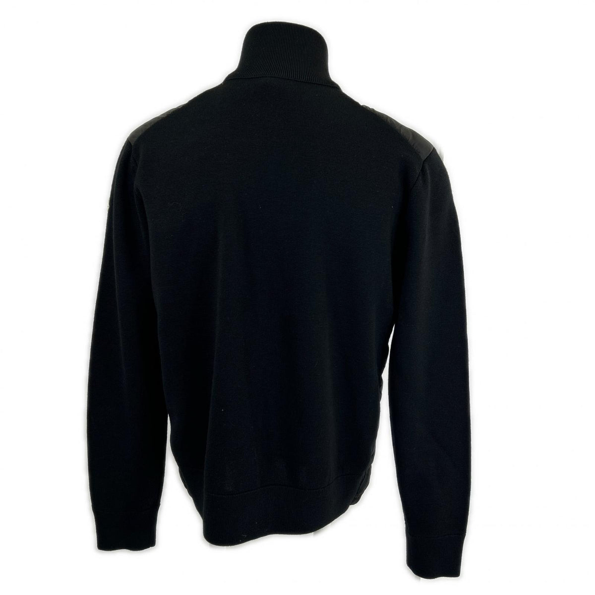 MONCLER 2025 CARDIGAN TRICOT Knit/Nylon Jacket Black Size L
