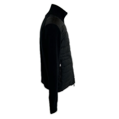 MONCLER 2025 CARDIGAN TRICOT Knit/Nylon Jacket Black Size L