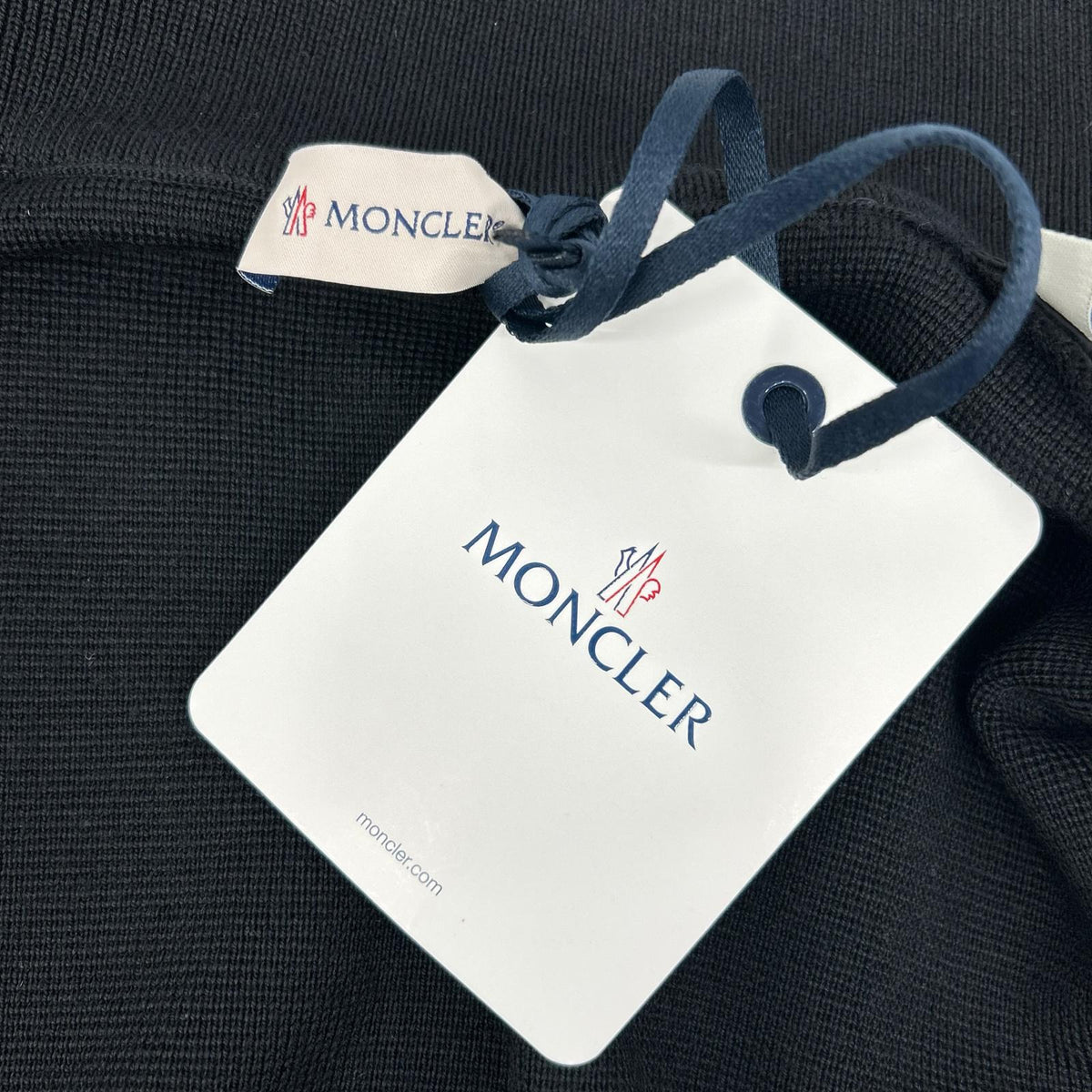 MONCLER 2025 CARDIGAN TRICOT Knit/Nylon Jacket Black Size L