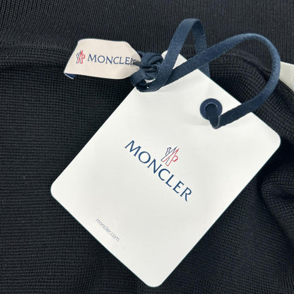 MONCLER 2025 CARDIGAN TRICOT Knit/Nylon Jacket Black Size L