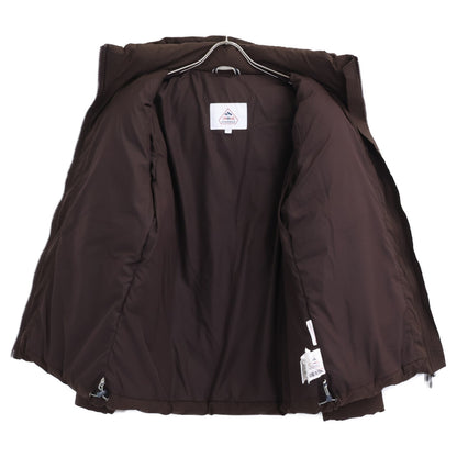 PYRENEX SPOUTNIC Hooded Down Jacket Seal Brown Size L