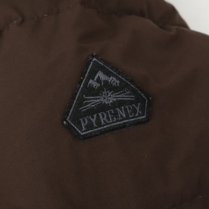 PYRENEX SPOUTNIC Hooded Down Jacket Seal Brown Size L