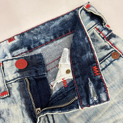 TRUE RELIGION White Ricky Denim Jeans Size 29