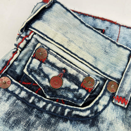 TRUE RELIGION White Ricky Denim Jeans Size 29