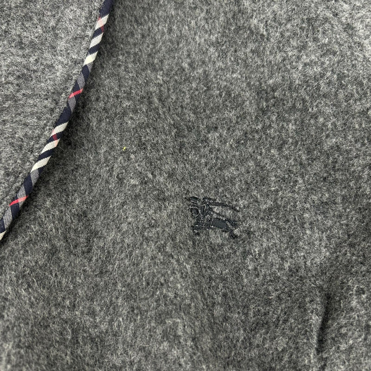 Burberry LONDON Gray Wool Cashmere Blend Gown Coat Size M