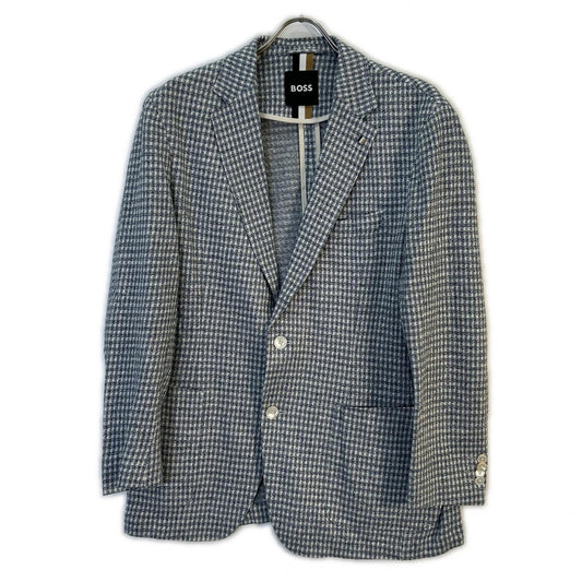 HUGOBOSS Blue Jersey Jacket Size 50