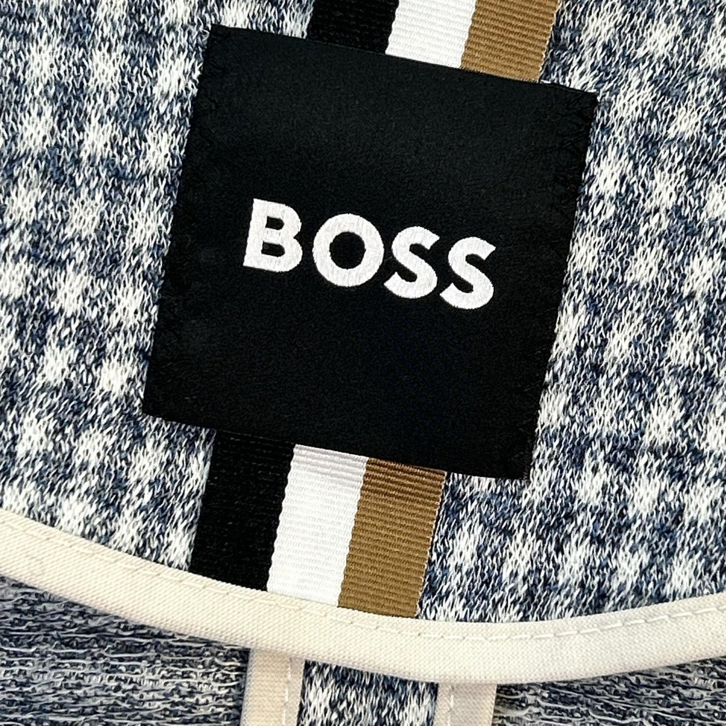 HUGOBOSS Blue Jersey Jacket Size 50