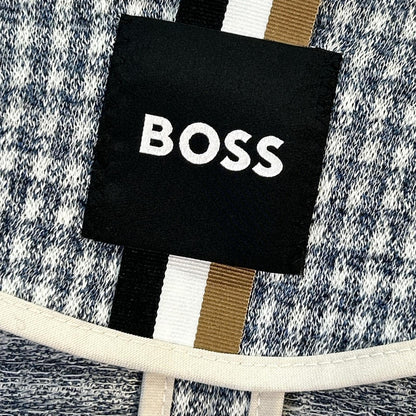 HUGOBOSS Blue Jersey Jacket Size 50
