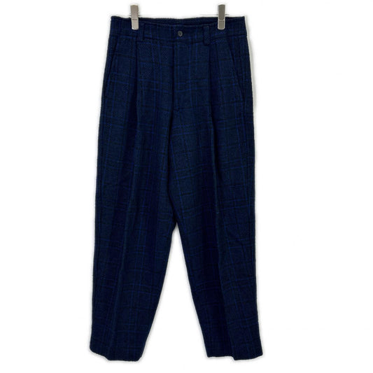 ISSEY MIYAKE MEN 80s Blue Wool Pants Size L