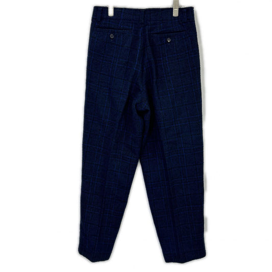 ISSEY MIYAKE MEN 80s Blue Wool Pants Size L