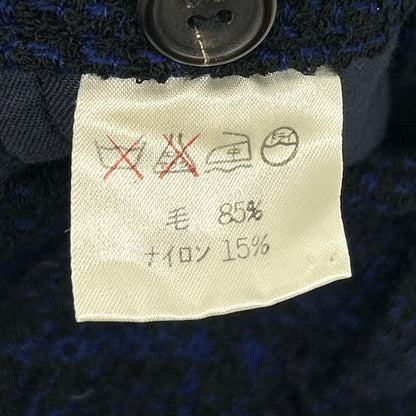 ISSEY MIYAKE MEN 80s Blue Wool Pants Size L