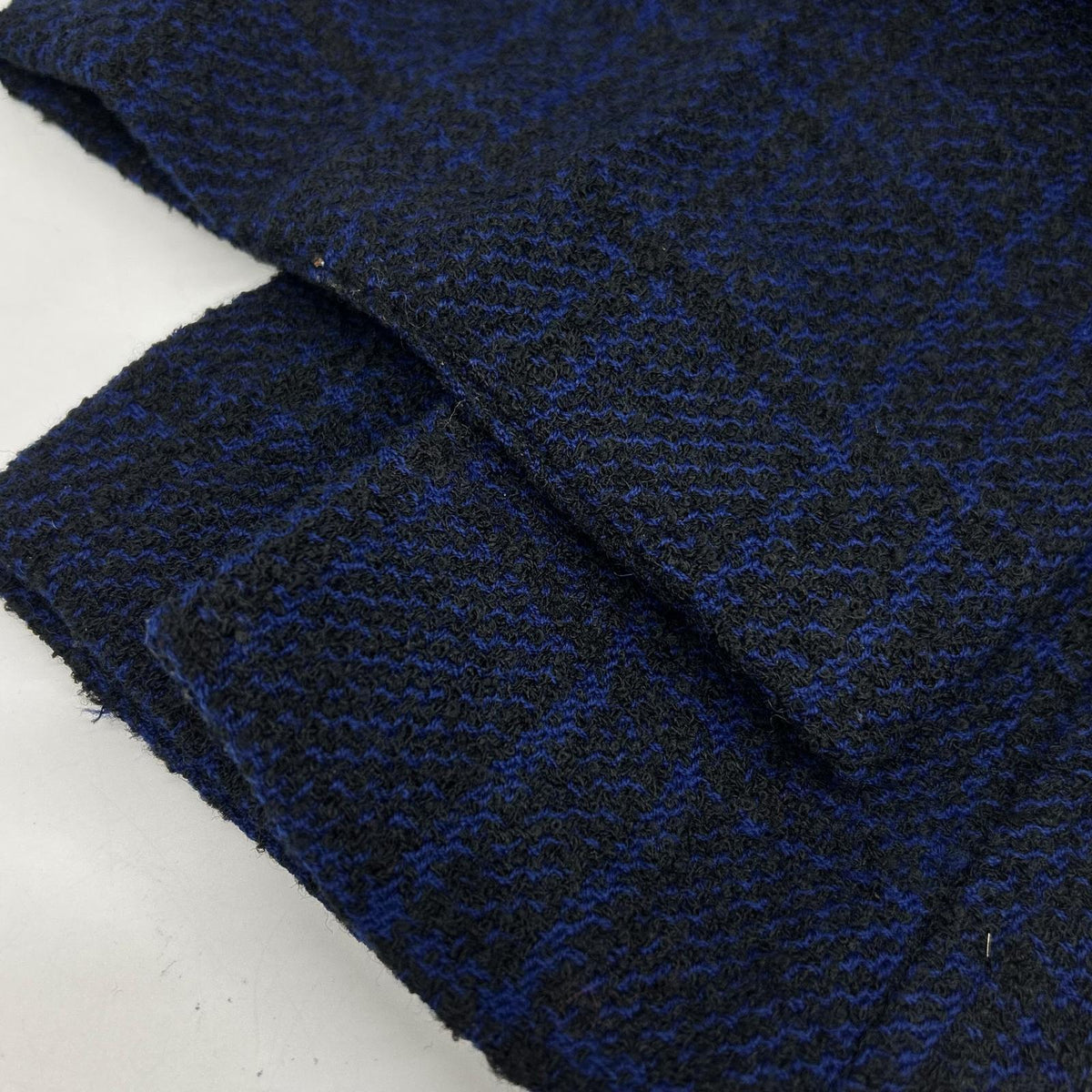 ISSEY MIYAKE MEN 80s Blue Wool Pants Size L