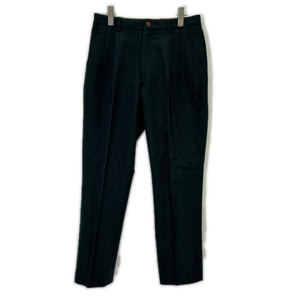 ISSEY MIYAKE MEN 80s Green Wool Pants Size M