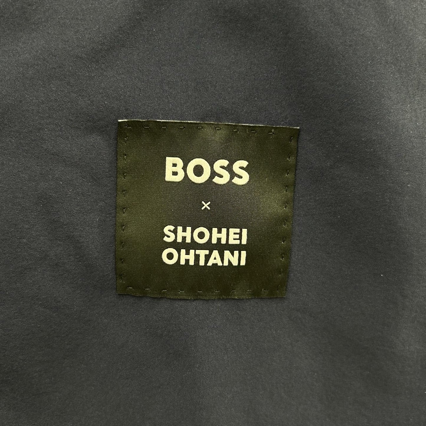 BOSS ×SHOHEI OHTANI Navy Nylon Suit Size 46