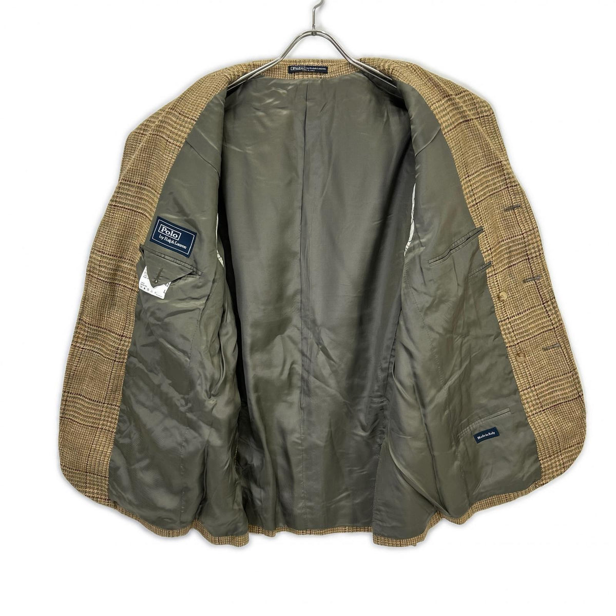 POLO RALPH LAUREN Brown Wool 4PKT Jacket Size 42
