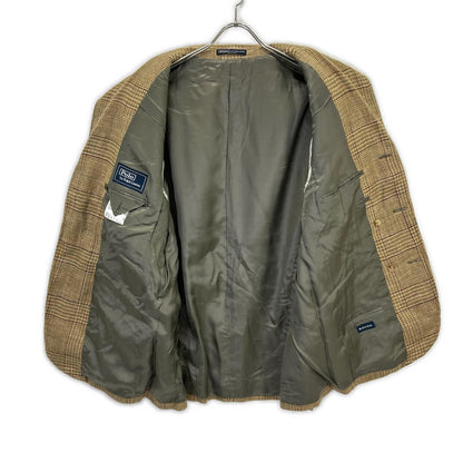POLO RALPH LAUREN Brown Wool 4PKT Jacket Size 42