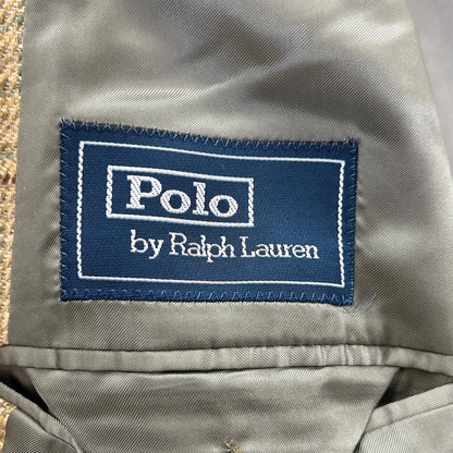 POLO RALPH LAUREN Brown Wool 4PKT Jacket Size 42