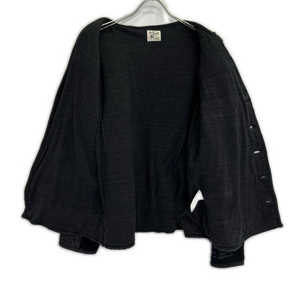 Porter Classic H/W Patchwork Wool Cardigan Black Size 2